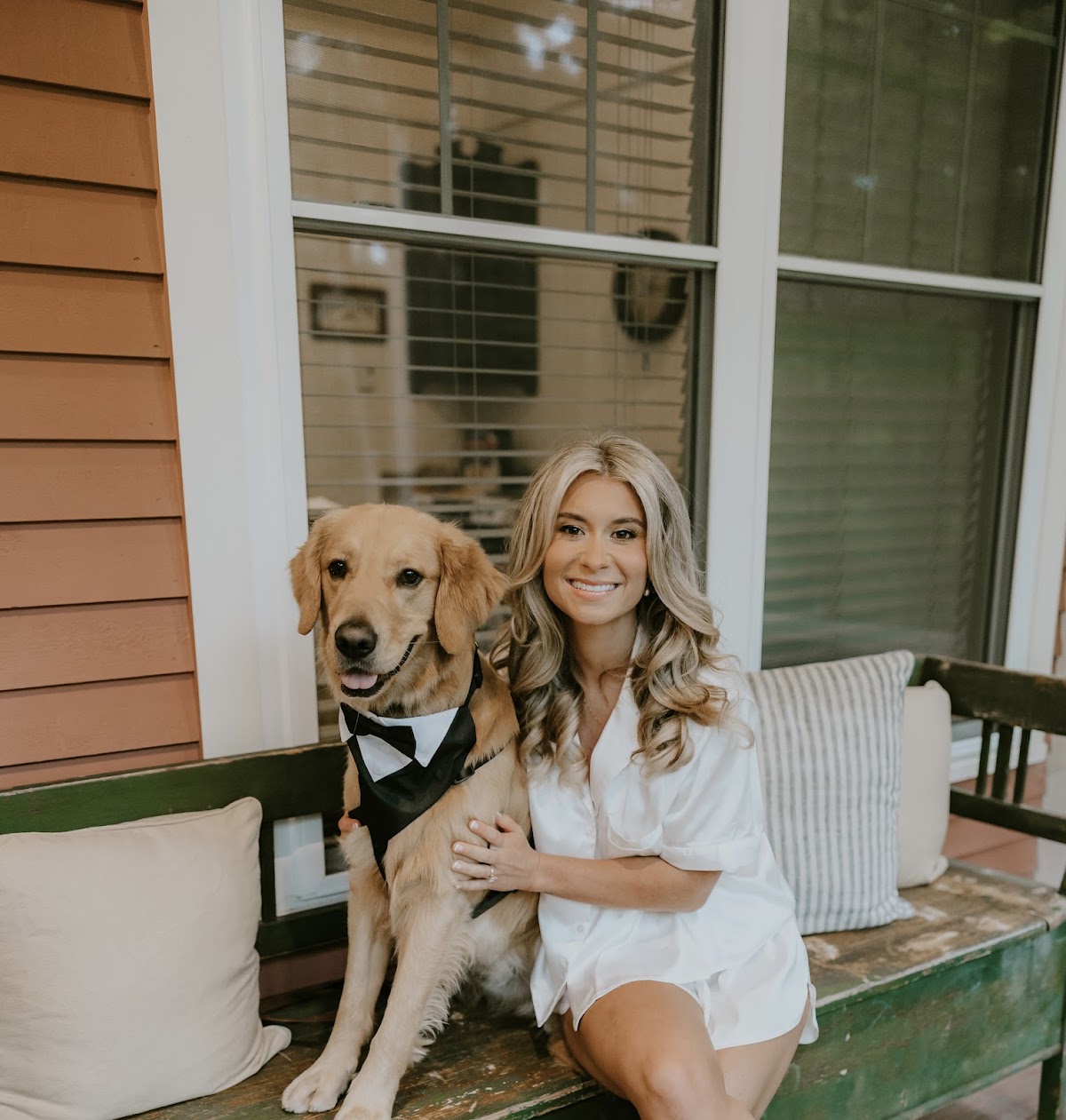 Salon interior and styling station