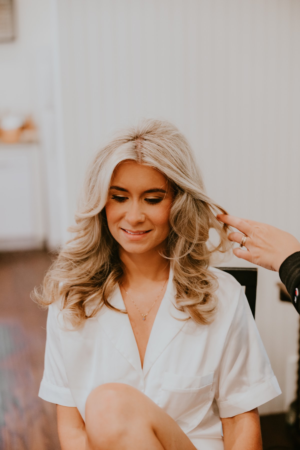 Salon styling and hair treatment